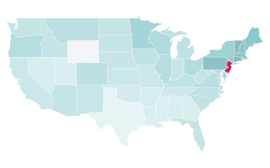 Affinity by region — Jessica Springsteen, United States