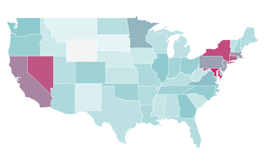 Affinity by region — Jessie J, United States