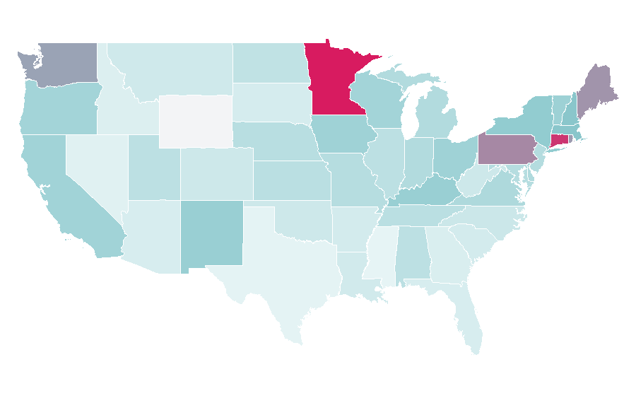 Affinity by region — Jesus Christ Superstar (film), United States