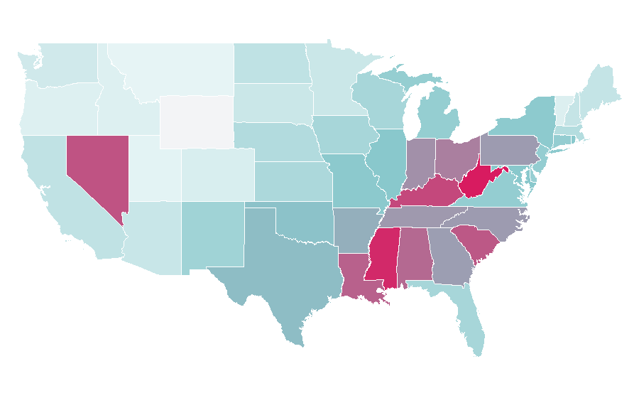 Affinity by region — Jey Uso, United States