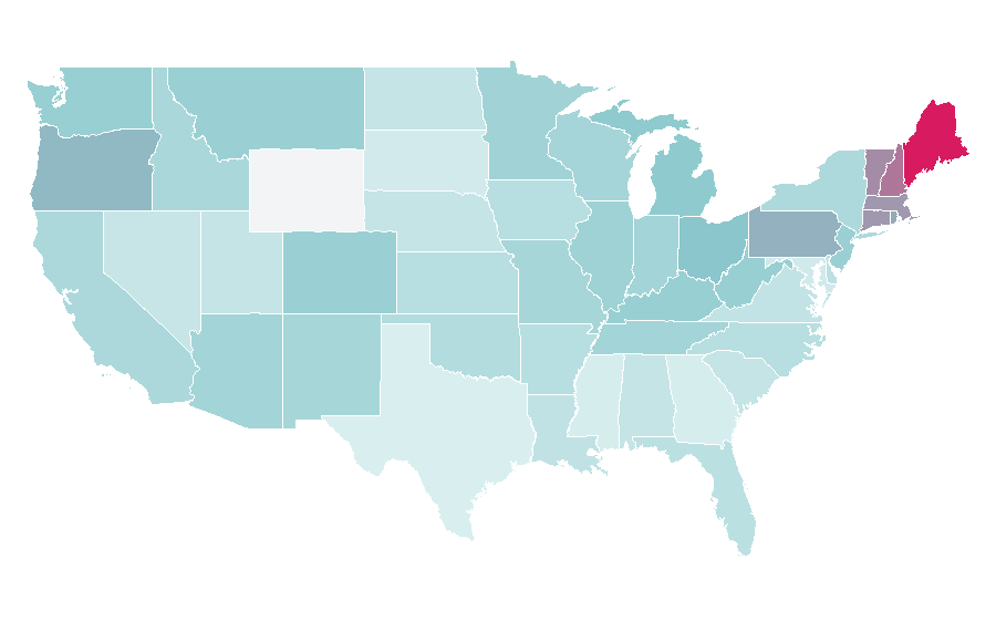 Affinity by region — Jimmy Page, United States