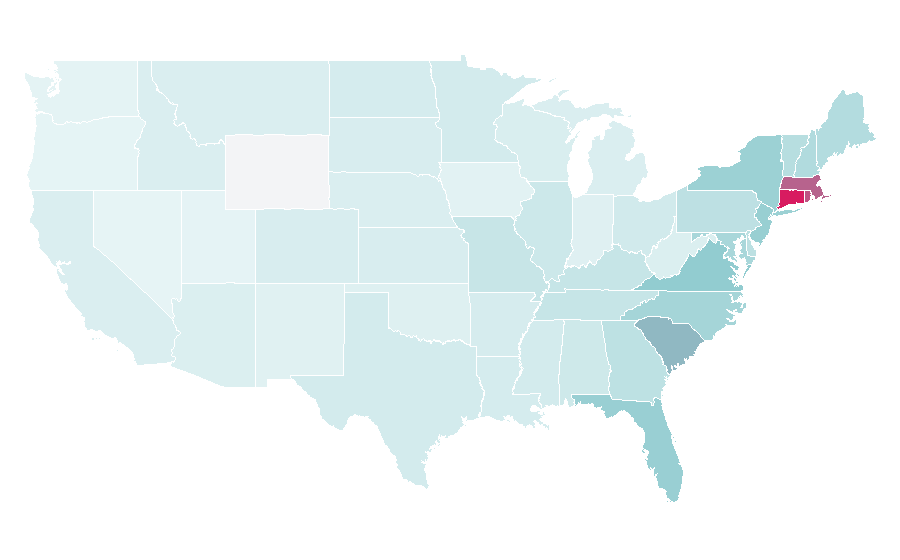 Affinity by region — J.McLaughlin, United States