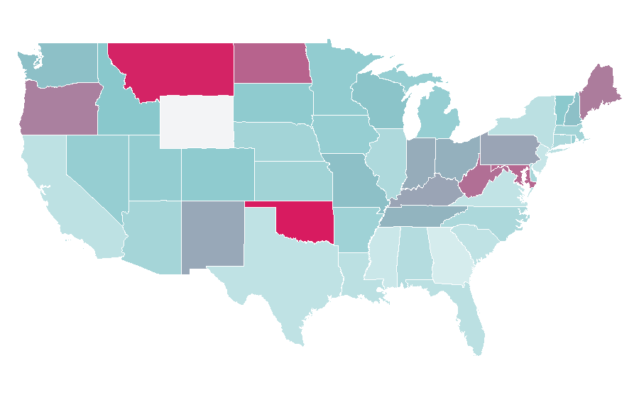 Affinity by region — Joan Jett, United States