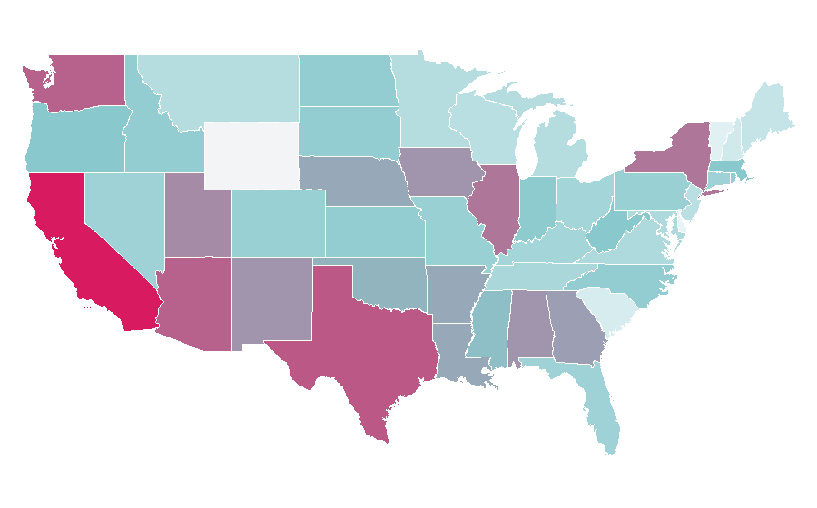 Affinity by region — Jockstrap, United States