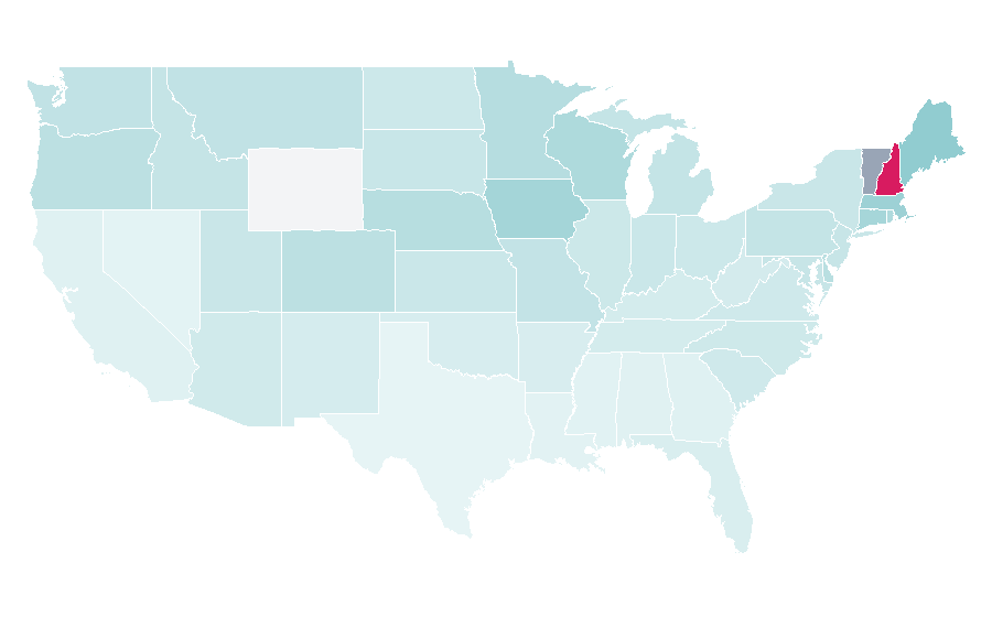 Affinity by region — Jodi Picoult, United States