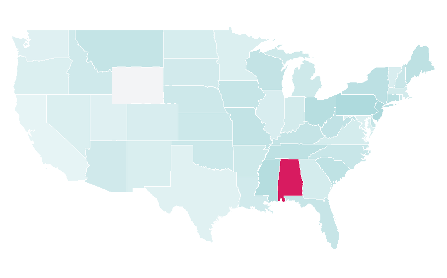 Affinity by region — Joe Namath, United States