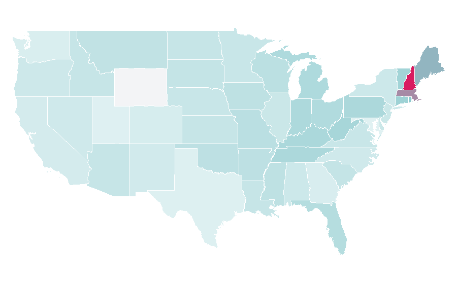Affinity by region — Joe Perry, United States