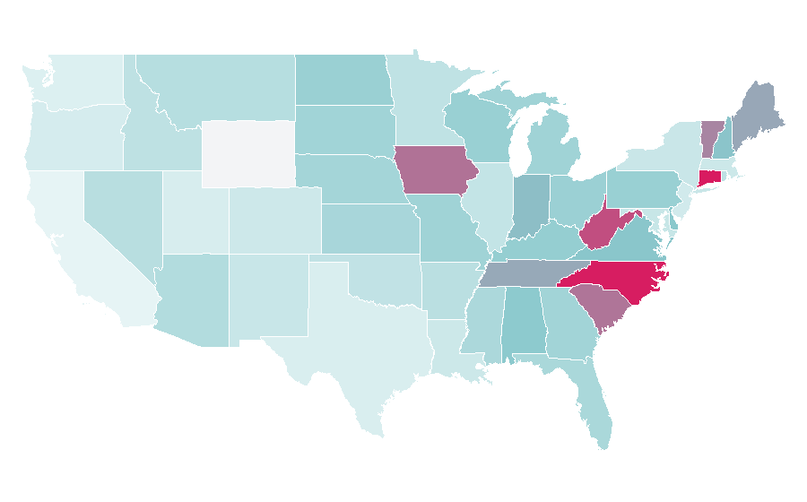 Affinity by region — Joey Logano, United States