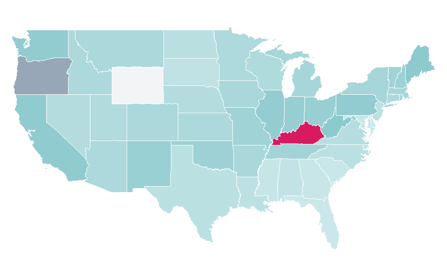 Affinity by region — John Carpenter, United States