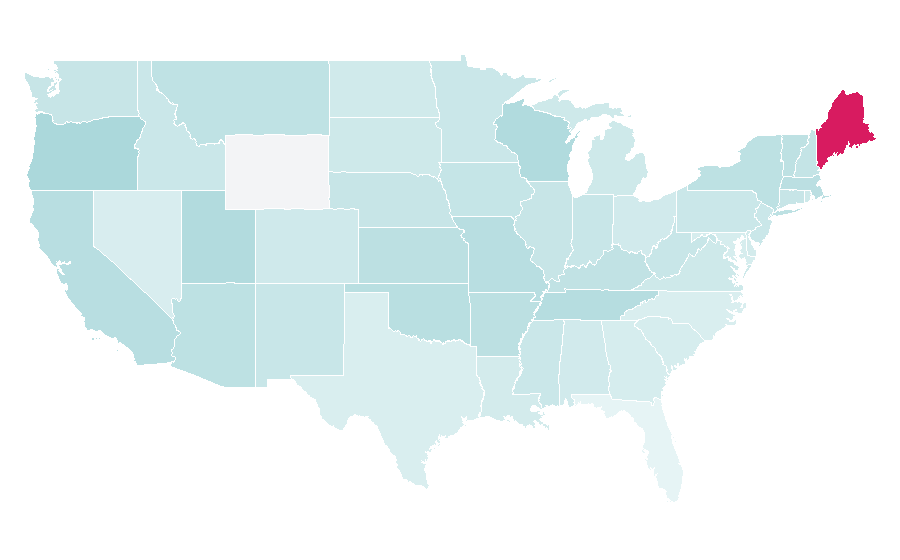 Affinity by region — John Ford, United States