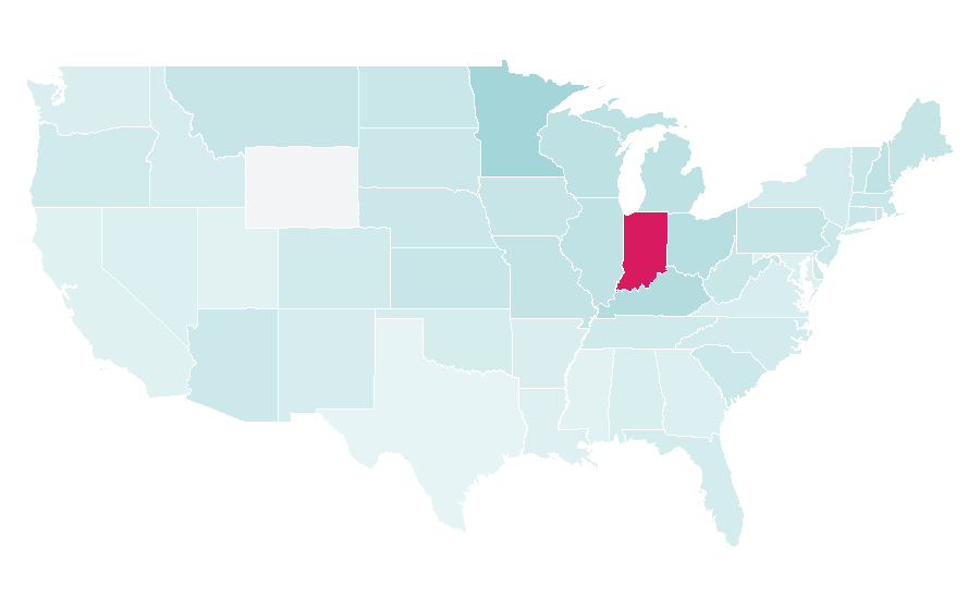 Affinity by region — john mellencamp, United States