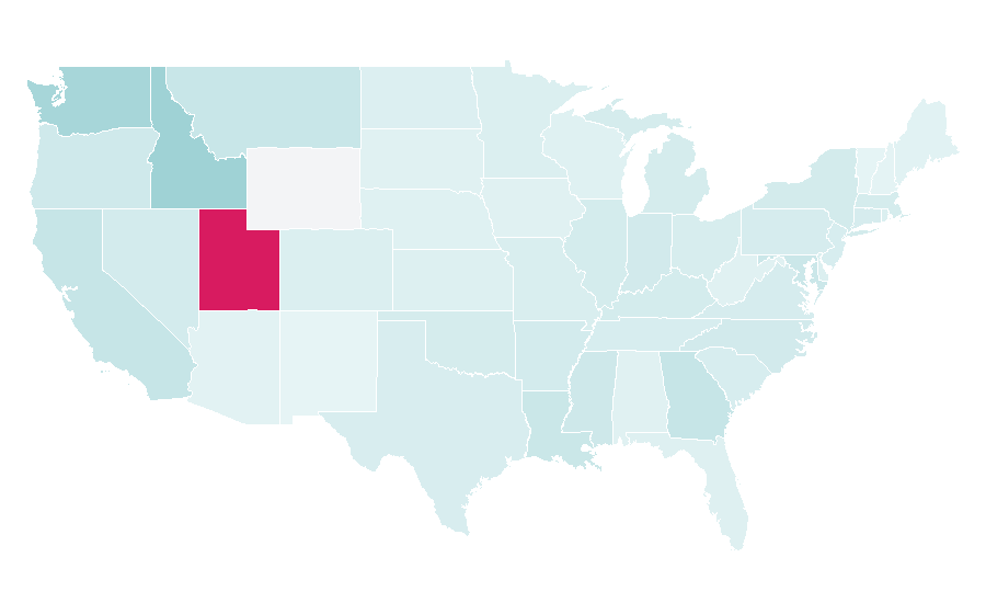 Affinity by region — John Stockton, United States