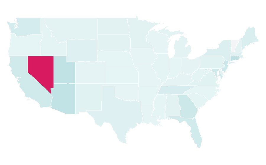 Affinity by region — Johnny Rockets, United States
