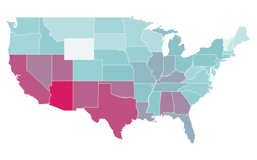 Affinity by region — Joker (graphic novel), United States