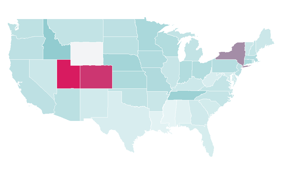 Affinity by region — Jon Bellion, United States
