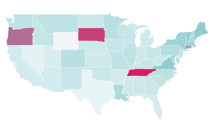 Affinity by region — Jon Meacham, United States
