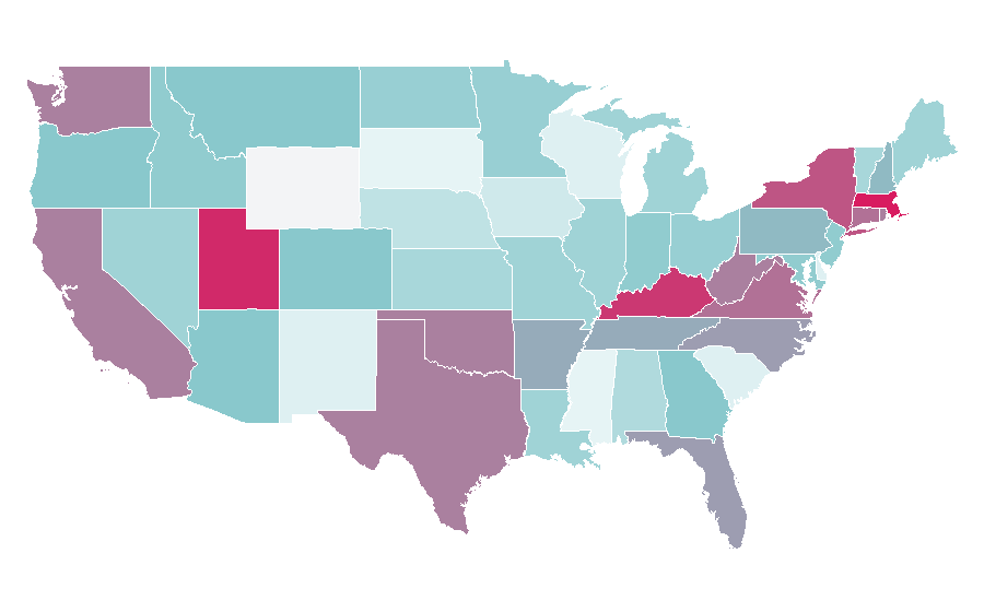 Affinity by region — Jon Snow, United States