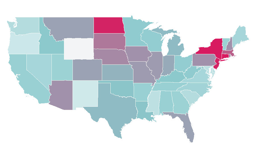 Affinity by region — Jordan Belfort, United States