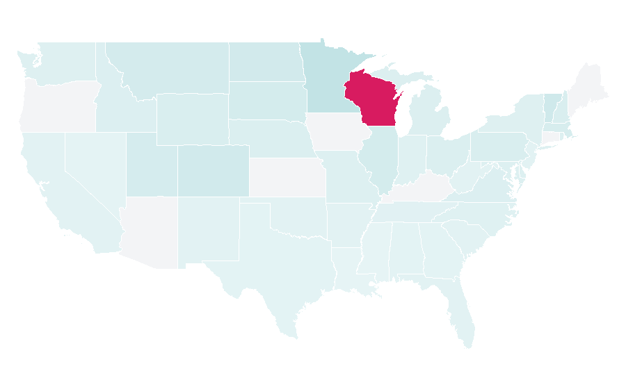 Affinity by region — Jordan Stolz, United States