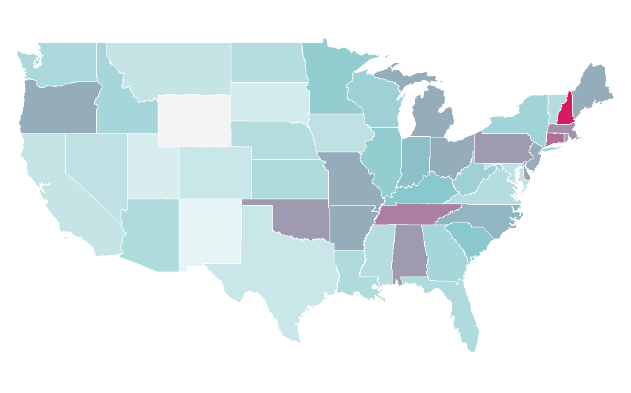 Affinity by region — Joshua Jackson, United States