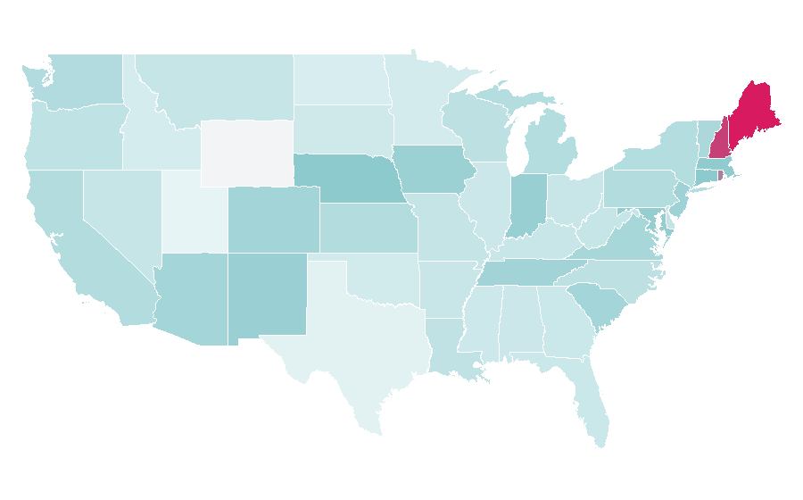 Affinity by region — Joss Stone, United States