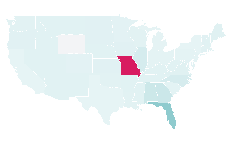 Affinity by region — Joy FM (Ghana), United States