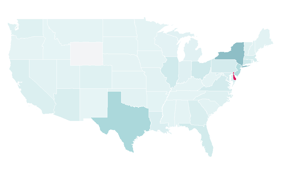 Affinity by region — JPMorgan Chase, United States
