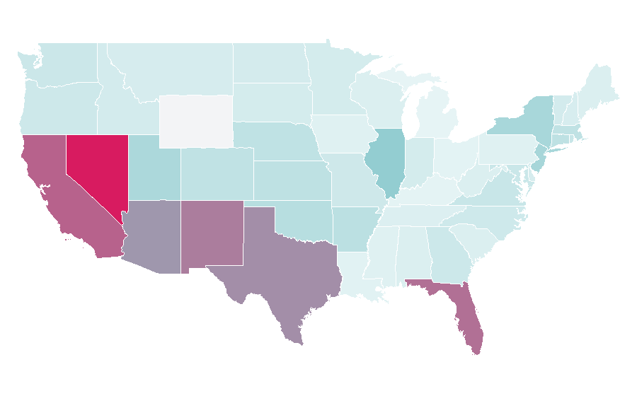 Affinity by region — Juanes, United States