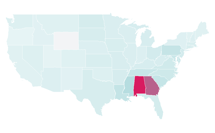 Affinity by region — Julio Jones, United States
