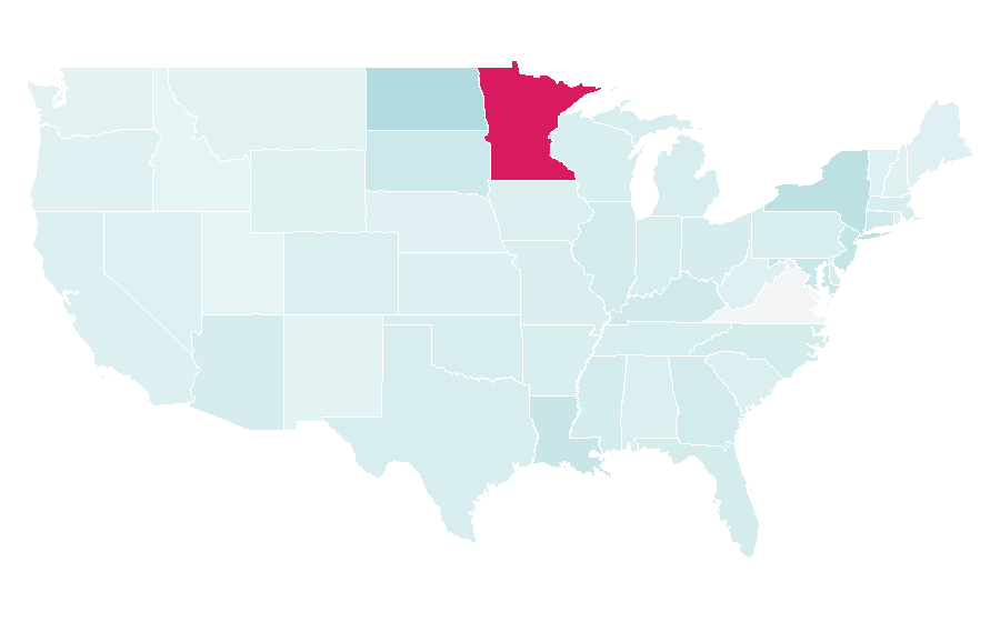Affinity by region — Julius Randle, United States