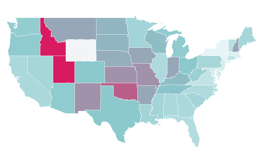 Affinity by region — Jumanji, United States