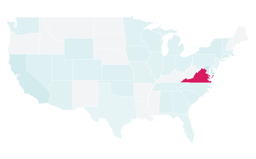 Affinity by region — Jumpstart Our Business Startups Act, United States