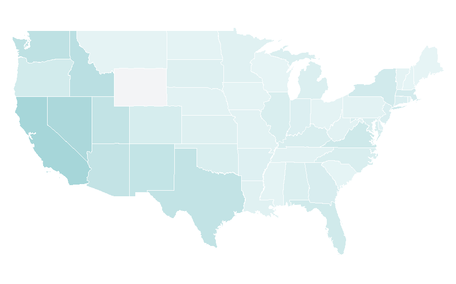 Affinity by region — Jung Kook, United States