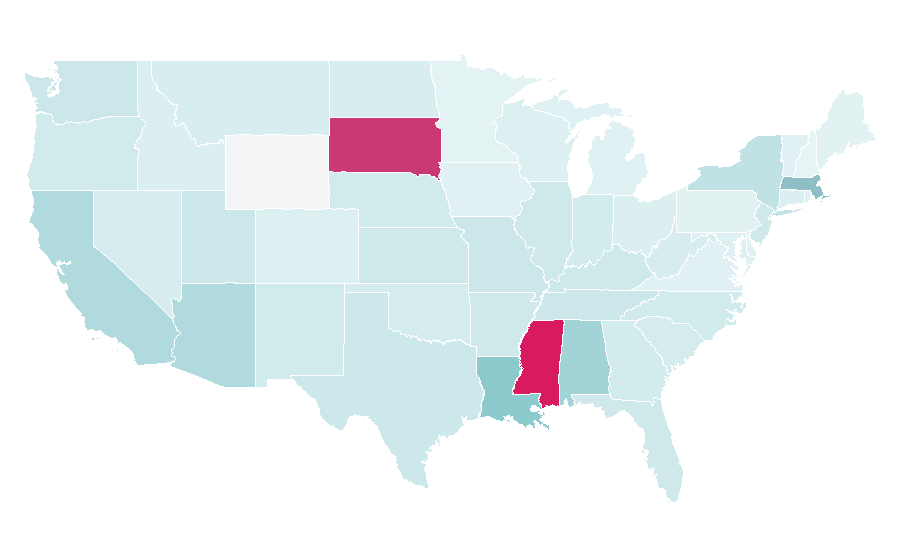 Affinity by region — JVC, United States