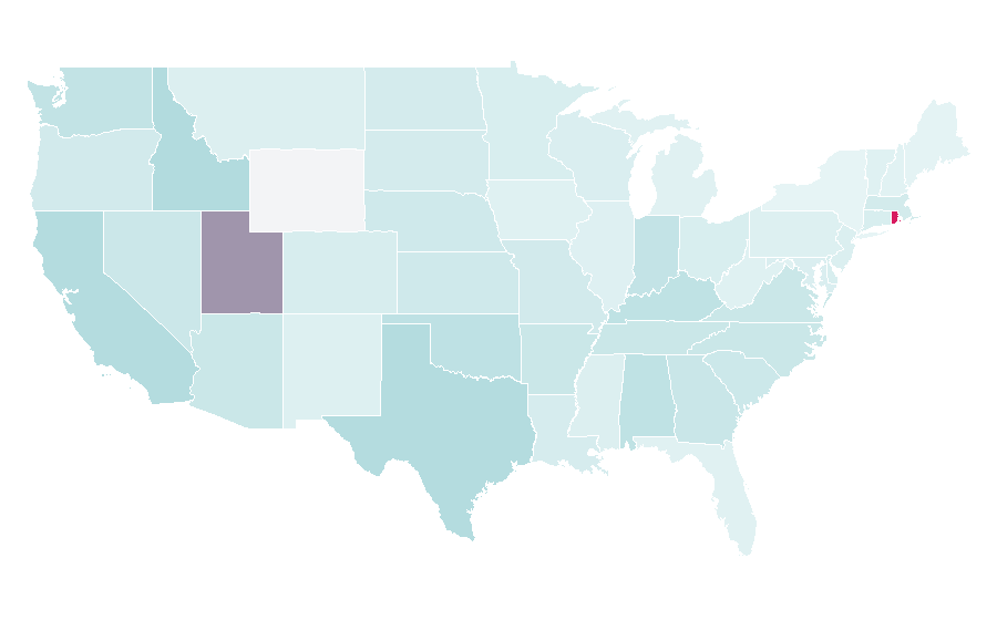 Affinity by region — Jvke, United States