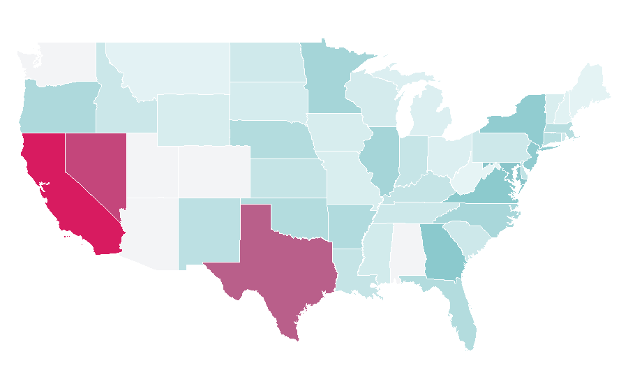 Affinity by region — K-Dramas, United States