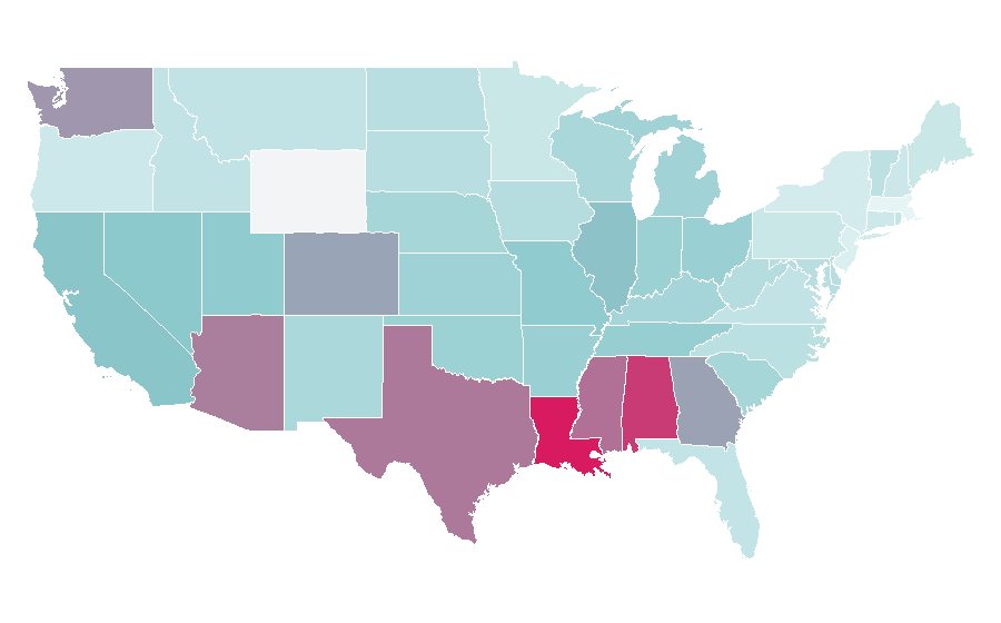 Affinity by region — K-Swiss, United States