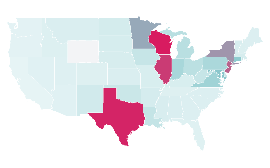 Affinity by region — Kalahari Resorts, United States
