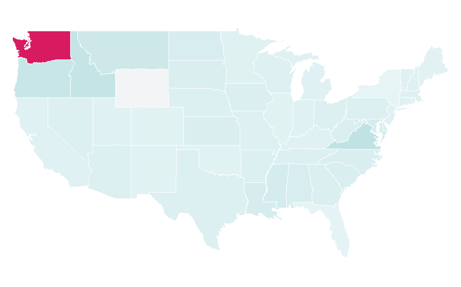 Affinity by region — Kam Chancellor, United States