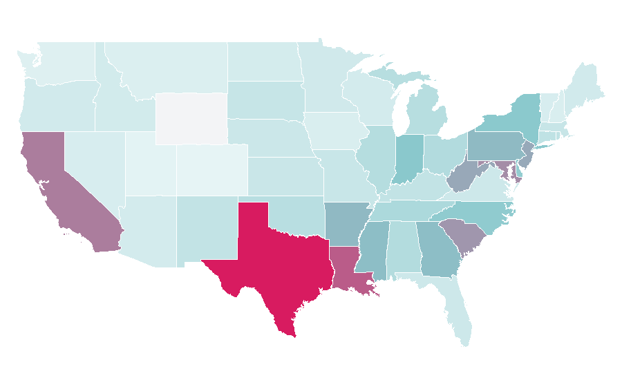 Affinity by region — Kami, United States