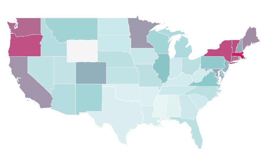 Affinity by region — Kara Swisher, United States