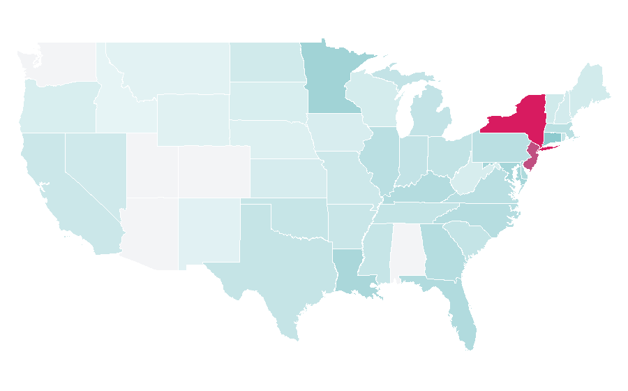 Affinity by region — Karl-Anthony Towns, United States