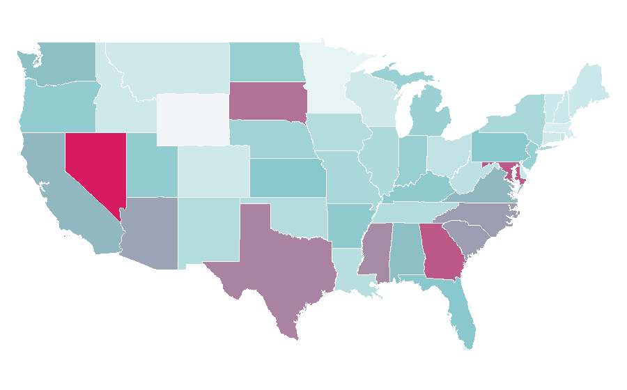 Affinity by region — Karl Benz, United States