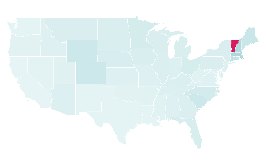 Affinity by region — Keegan Bradley, United States