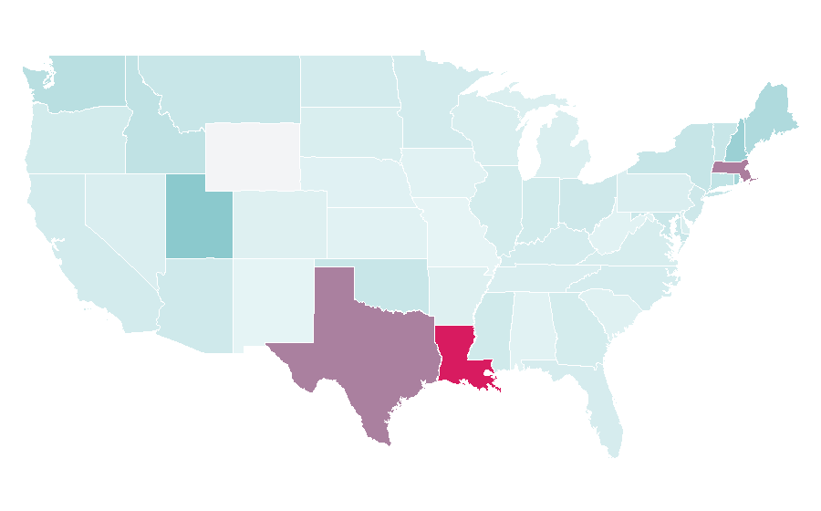 Affinity by region — Kelly Olynyk, United States