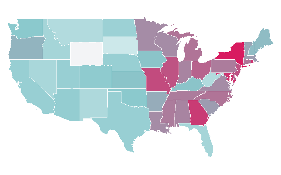 Affinity by region — Kenan Thompson, United States