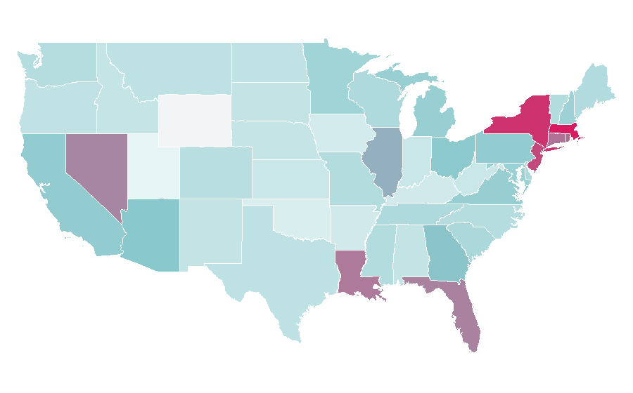 Affinity by region — Ketel One, United States