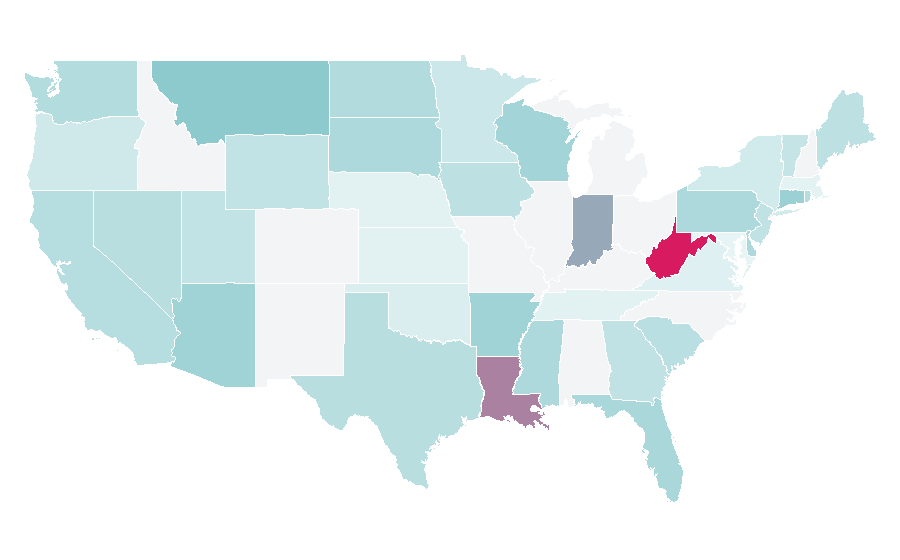 Affinity by region — Khan, United States