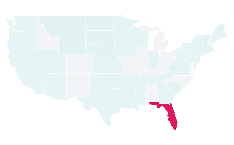 Affinity by region — Kia Center, United States