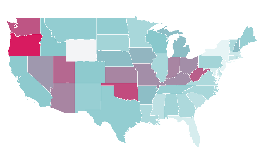 Affinity by region — Killing Floor (video game), United States